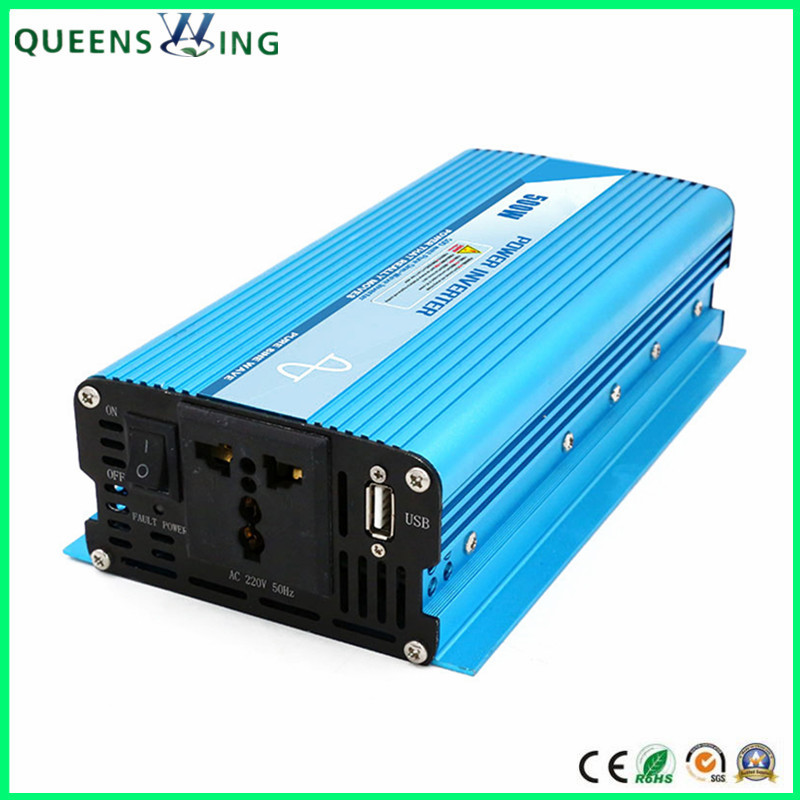 12V 220V 500W Pure Sine Wave Portable Power Inverter
