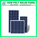 100W 多晶太阳能电池板